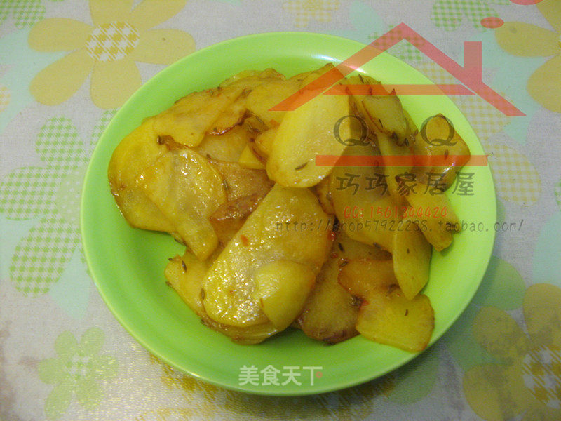 铁板土豆片家庭版的做法