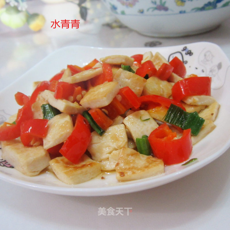 鱼香豆腐丁的做法