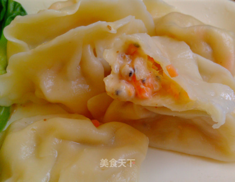 沙拉水果饺子—甜味水饺的做法