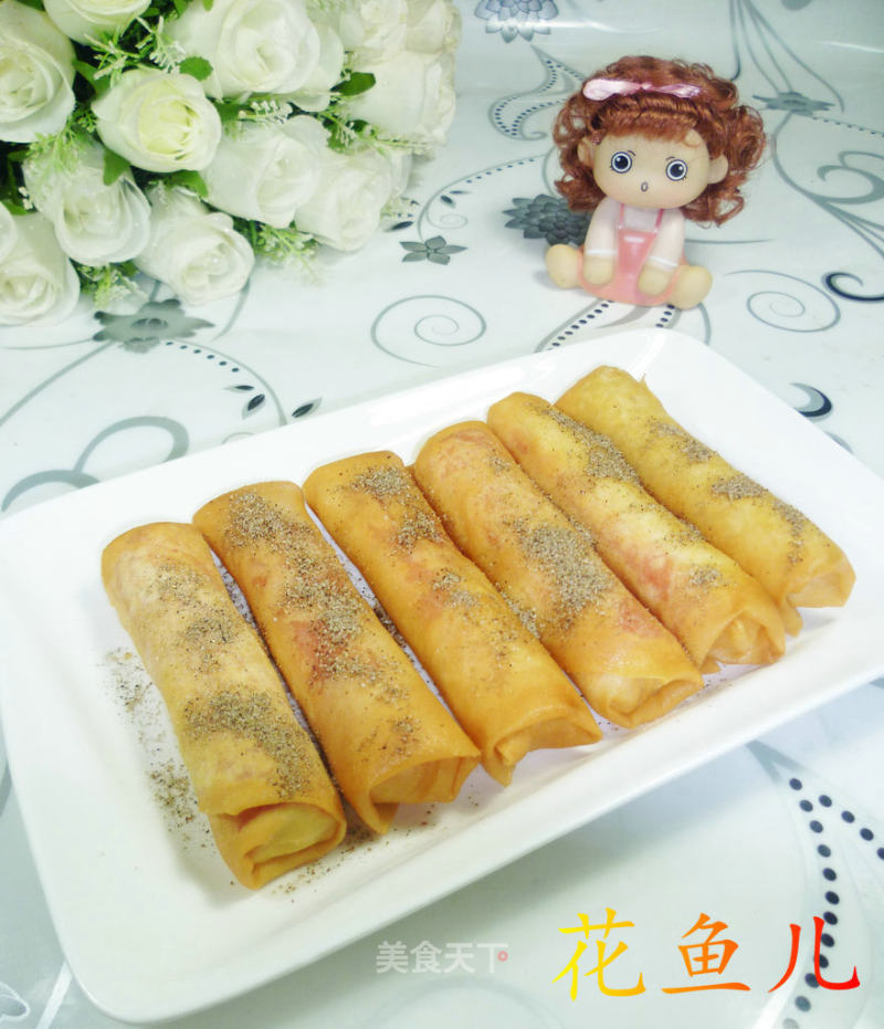 椒盐蟹肉棒的做法