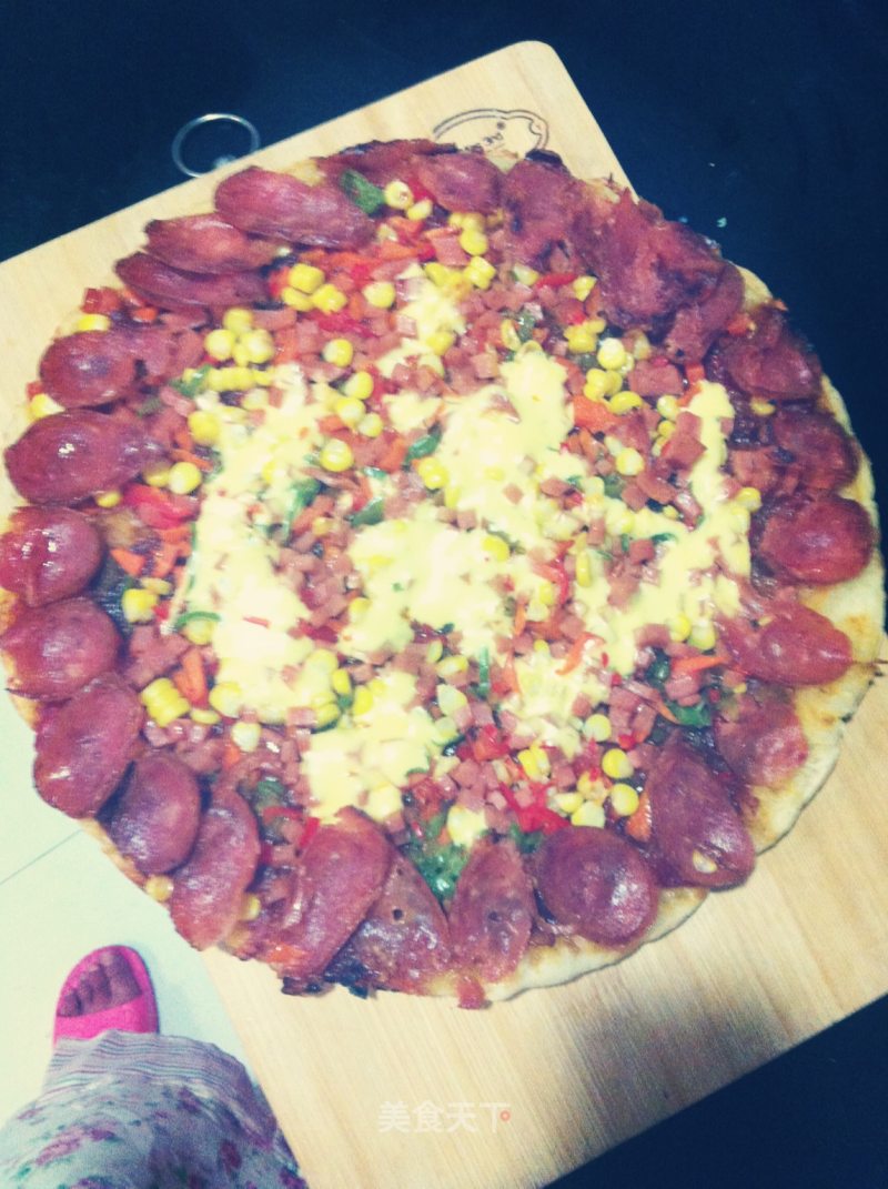 pizza 披萨 电饼铛的做法