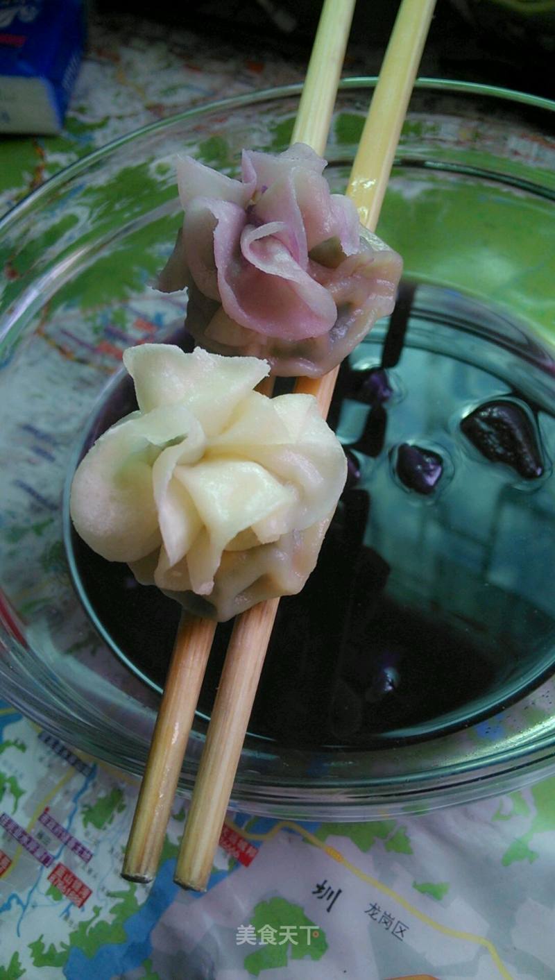 蒸花饺的做法