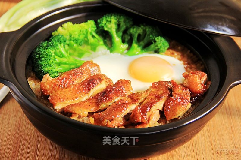 照烧鸡煲仔饭的做法