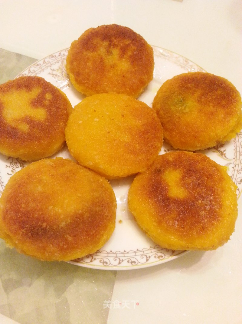 黄金南瓜饼的做法