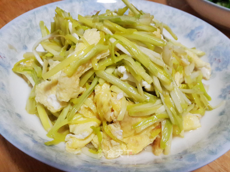 蒜黄炒鸡蛋的做法
