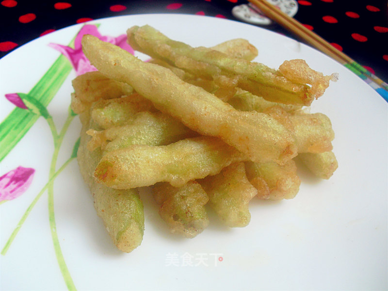 油炸芸豆的做法