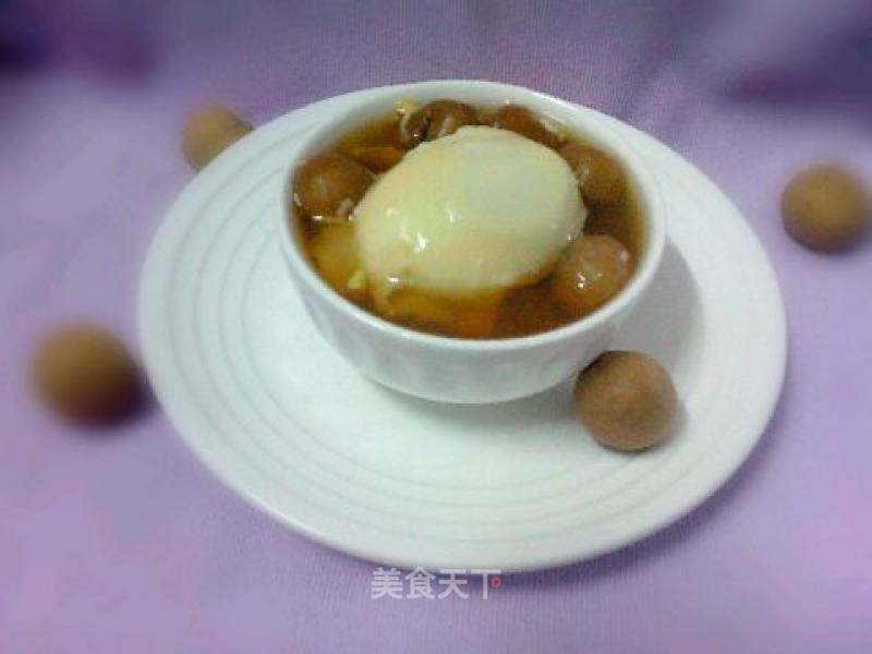 土鸡蛋炖桂圆的做法