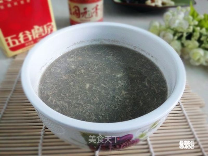 固元膏蛋花汤的做法