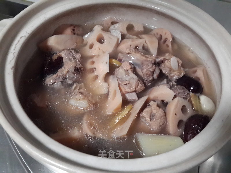 排骨藕汤的做法