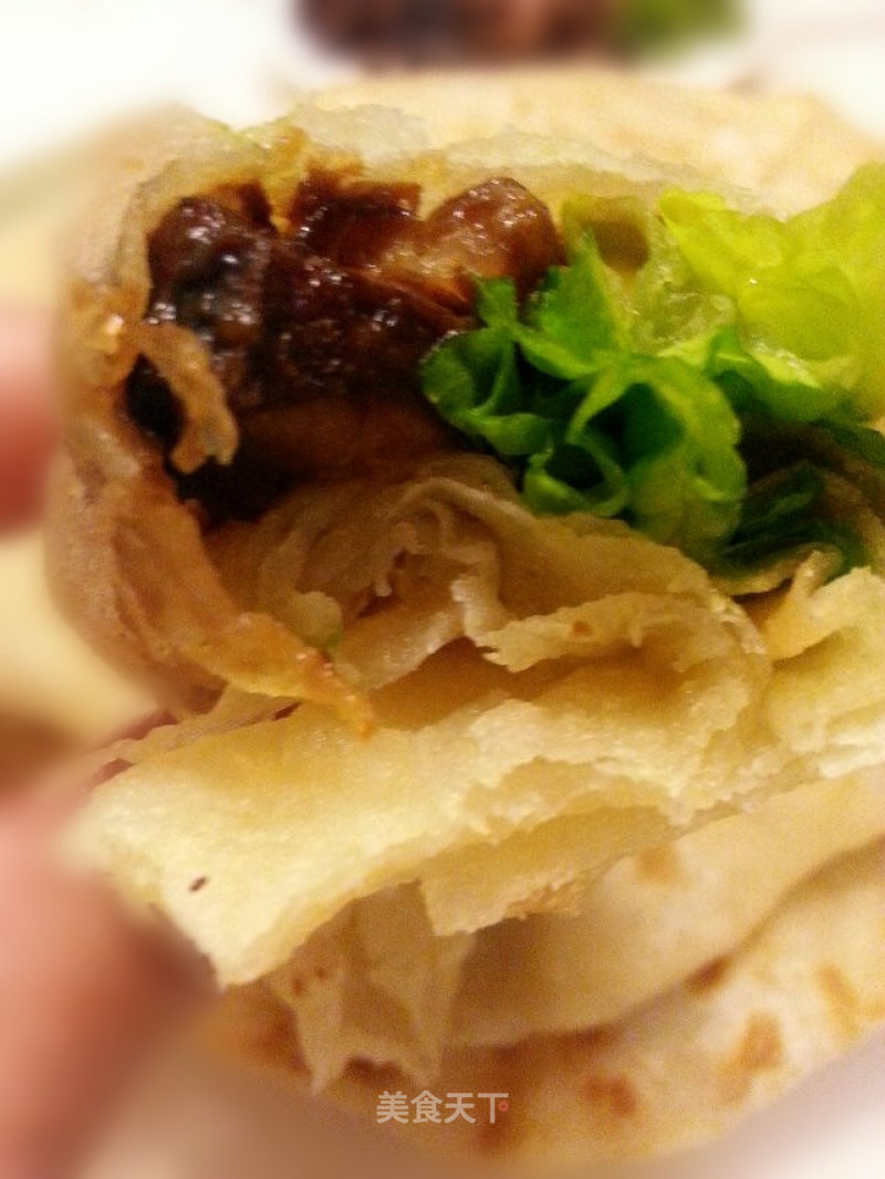 卤肉大饼的做法