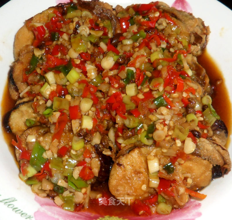 鱼香茄盒的做法