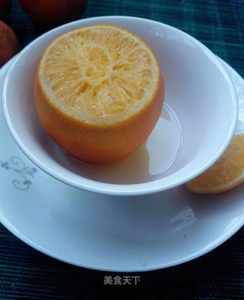 盐蒸橙子的做法