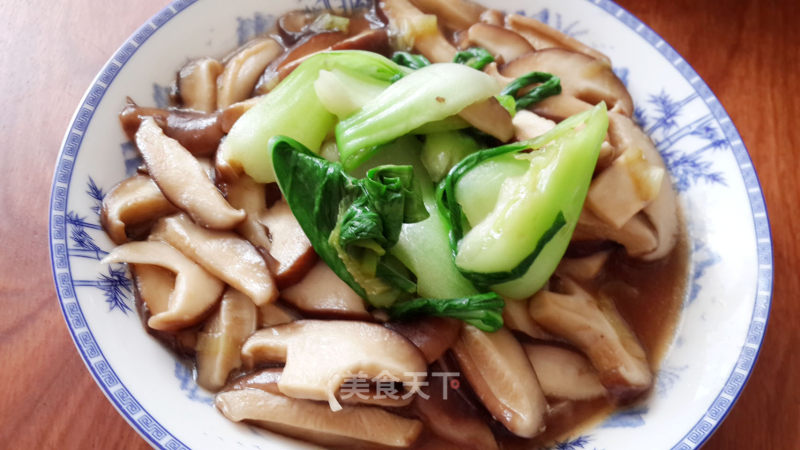 香菇油菜的做法