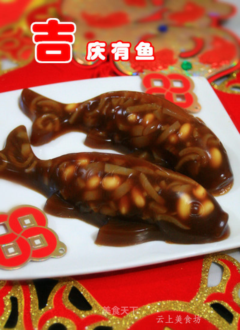 吉庆有余---肉皮冻的做法