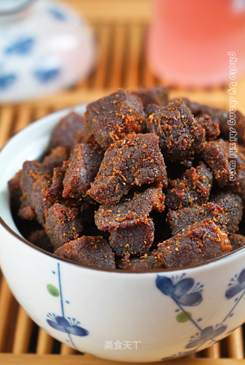 孜然牛肉干的做法