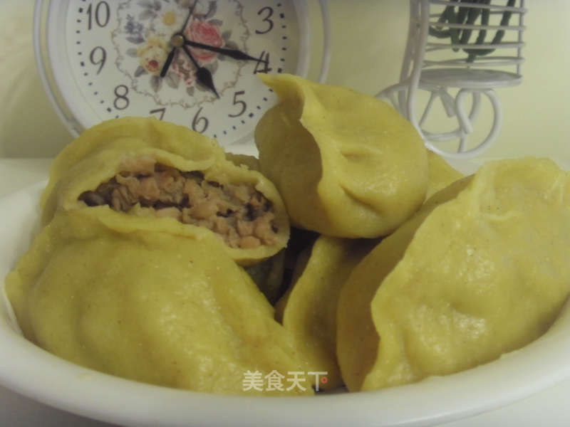 粗粮酸菜包的做法
