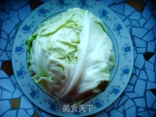 腊肠炒圆白菜的做法步骤：2