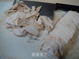 鲍汁蒸扒白灵菇的做法步骤：1