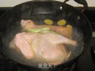葱油白斩鸡的做法步骤：3