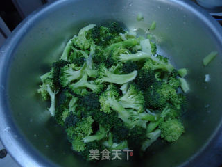 麻辣西兰花的做法步骤：2