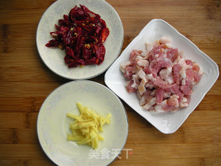肉丝炒咸菜的做法步骤：3