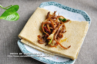 肉丝炒咸菜的做法步骤：9