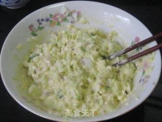 白菜咸肉末蛋饼的做法步骤：4