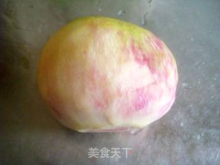 红心萝卜玫瑰花的做法步骤：2