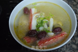 女生特殊时期的暖胃汤的做法步骤：2