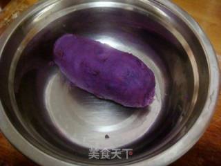 紫薯玫瑰花的做法步骤：1