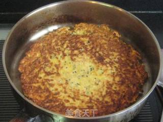黑芝麻地瓜蛋饼的做法步骤：7