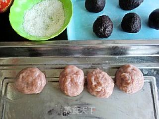 草莓糯米团的做法步骤：14
