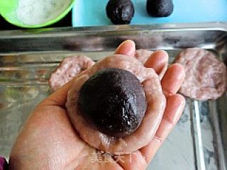 草莓糯米团的做法步骤：15