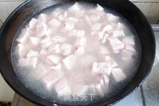 双鲍菇虎皮蛋红烧肉的做法步骤：3