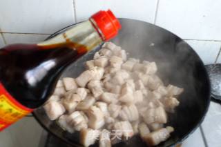 双鲍菇虎皮蛋红烧肉的做法步骤：7