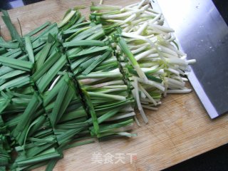 海米青拌韭菜黄的做法步骤：6