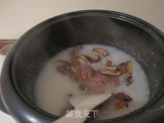 清清淡淡—香菇肉丝粥的做法步骤：6