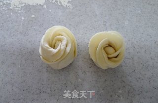 玫瑰花馒头的做法步骤：8