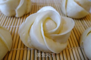 玫瑰花馒头的做法步骤：10
