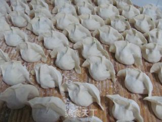 口味清淡的油菜虾仁水饺的做法步骤：8
