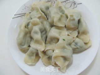 口味清淡的油菜虾仁水饺的做法步骤：11