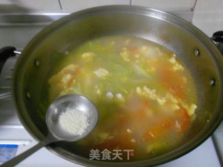 疏菜汤的做法步骤：6