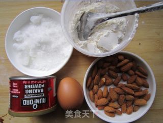 杏仁酥的做法步骤：1