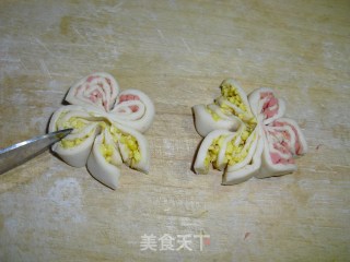 菊花卷的做法步骤：11