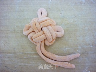 中国结花卷的做法步骤：11