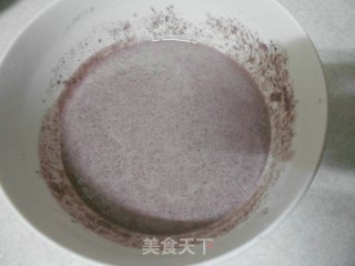 紫米发糕的做法步骤：3