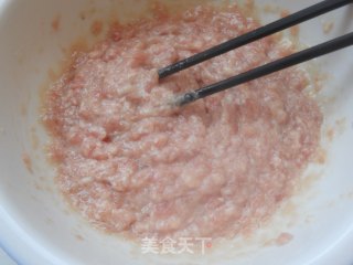春天的味道——野菜鲜肉馄饨的做法步骤：4