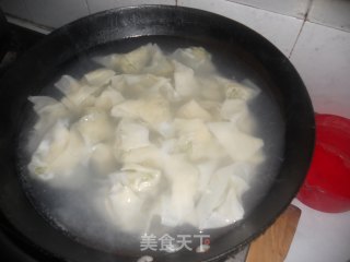 春天的味道——野菜鲜肉馄饨的做法步骤：13