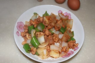 洋葱炒鸡肉的做法步骤：8