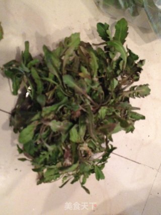 荠菜馄饨--春天的印证的做法步骤：1